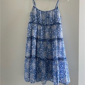 Le Lis Blue Floral Dress